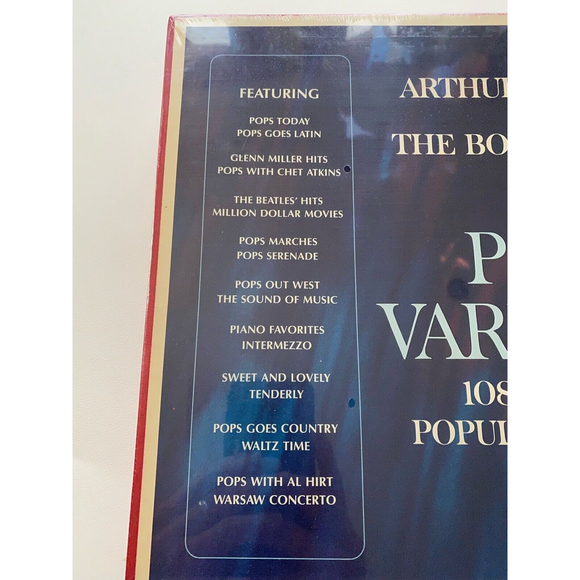 Arthur Fiedler Boston Pops Pops Varieties 108 All Time Favorites NEW SEALED 1969 - Picture 2 of 7